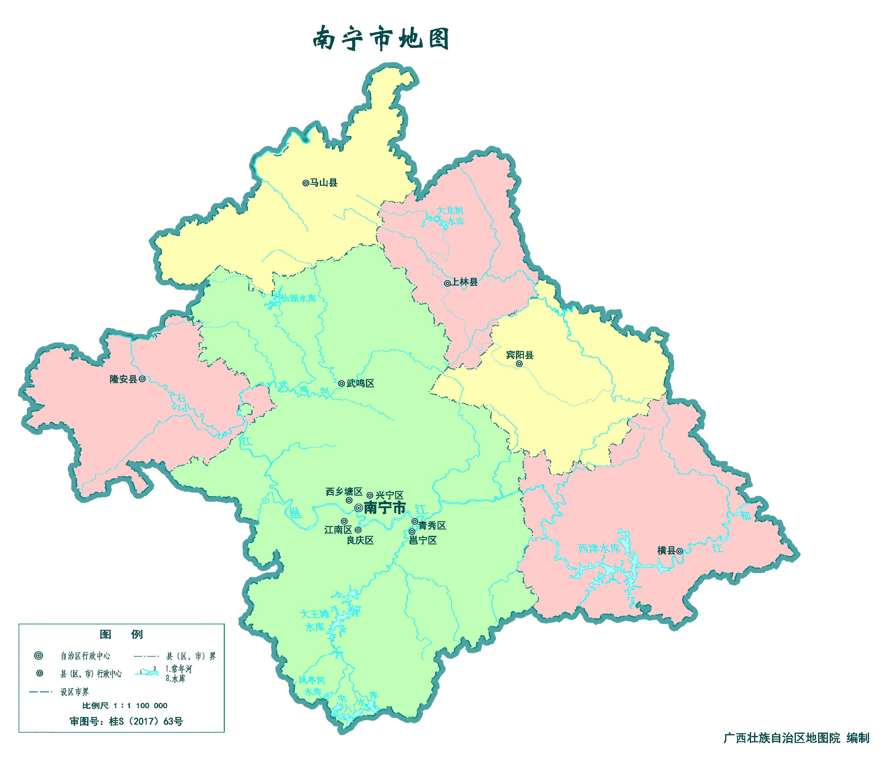 南宁最新高清地图，城市探险与友情的邂逅之旅